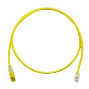 Panduit UTPSP7YLY Cables Panduit Cat.6 Utp Patch Cable - Rj-45 Male Network - Rj-45 Male Network - 7ft - Yellow, Clear (utpsp 074983171378