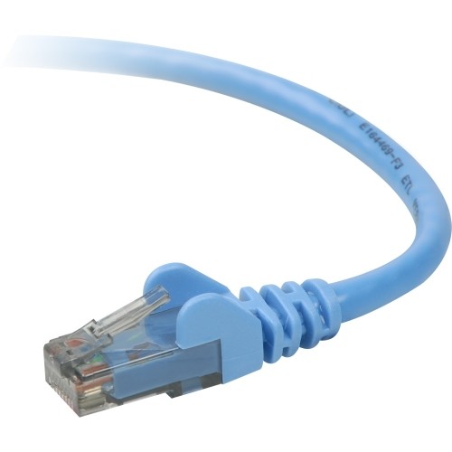 Belkin A3L980-15-BLU Cables Belkin Cat6 Ethernet Patch Cable, Rj45, M/m - 15 Ft Category 6 Network Cable For Network Device, Swi A3l98015blu 722868680544