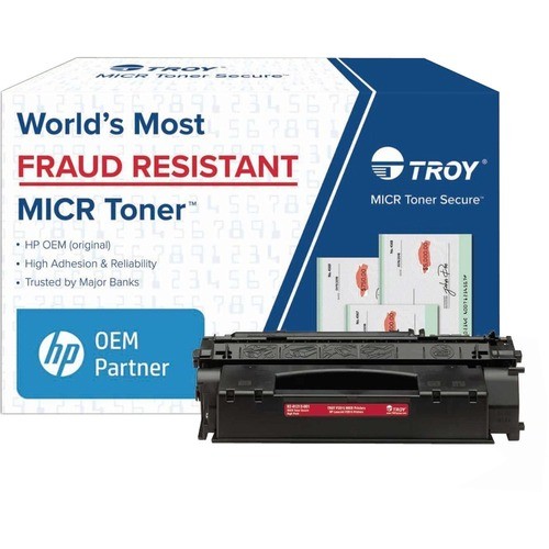 Troy Group 02-81213-001 Toners & Ink Cartridges Troy Remanufactured Micr Toner Cartridge - Alternative For 53x (q7553x) - Laser - 7000 Pages - Black 0281213001 634360043522