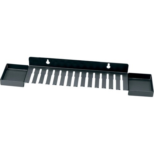 Middle Atlantic CLAW Cable Management Middle Atlantic Wall Mounted Cable Claw Cable Management - 16in Length - Cable Claw - Black Powder C 656747003783