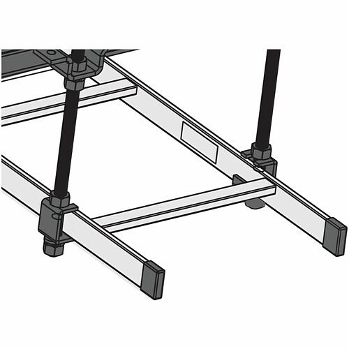 Middle Atlantic CLH-EC-12 Cable Management Middle Atlantic Cable Ladder End Caps - 12 Pieces - Cable Ladder End Support - Black - 12 Pack - Rub Clhec12 789340001112