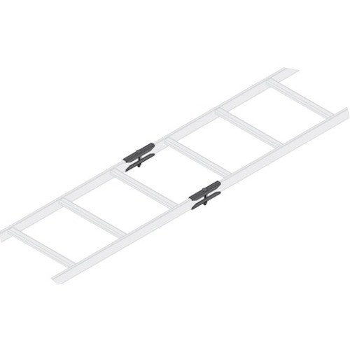 Middle Atlantic CLH-RSJ Cable Management Middle Atlantic Ladder End Splice Kit - Cable Ladder - Black - 1 Pack - Steel (clh-rsj) Clhrsj 656747037085