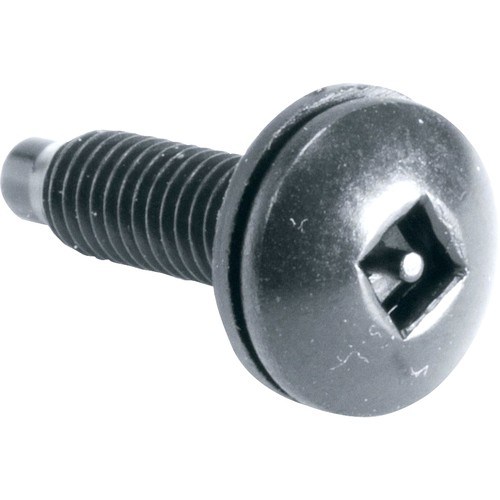 Middle Atlantic HSK Fasteners Middle Atlantic 10-32 Rackscrew For Square Posts - 100 Piece - Rack Screw - 10 - 0.75" - Black - 100 656747058035