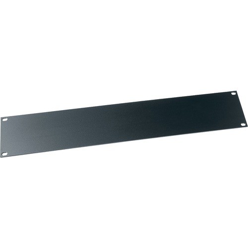 Middle Atlantic PHBL-1 Panels Middle Atlantic 1ru Flat Blank Aluminum Rack Panel - Flat Black Powder Coat (phbl-1) Phbl1 656747013041