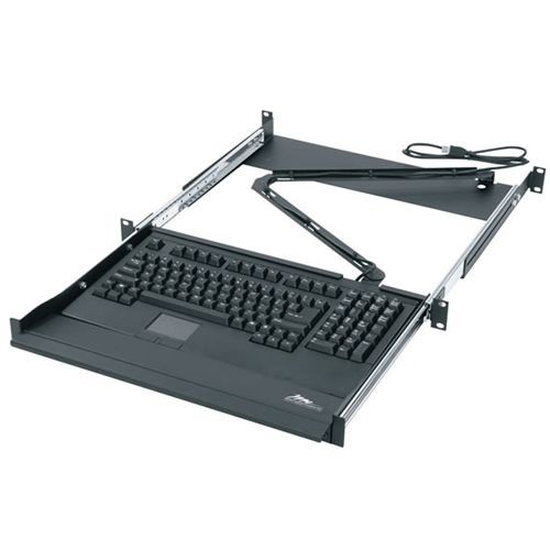 Middle Atlantic RM-KB Keyboards & Keypads Middle Atlantic 1ru Rack Mounted Shelf - Sliding Computer Keyboard Shelf (rm-kb) Rmkb 656747027116