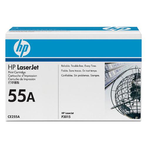 Hp CE255A Toners & Ink Cartridges 55a (ce255a) Black Original Laserjet Toner Cartridge 088442013369