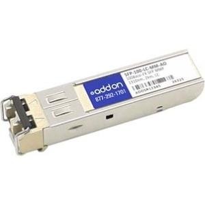 Addon SFP-100-LC-MM-AO Switch Modules Addon Alcatel-lucent Nokia Sfp-100-lc-mm Compatible Taa Compliant 100base-fx Sfp Transceiver (mmf, 1 Sfp100lcmmao 821455080573