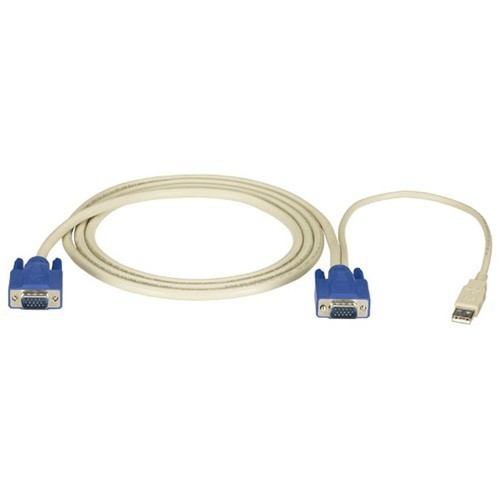Black Box EHN9000U-0015 Cables Black Box Servswitch Ec Usb Server Cable - Hd-15 Male - Hd-15 Male Vga, Male Usb - 15ft (ehn9000u-00 Ehn9000u0015 013269139190