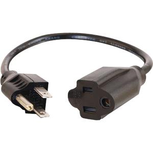 C2g 53408 Power Cords C2g 12ft Power Extension Cord - Outlet Saver - 18 Awg - For Transformer, Computer, Monitor, Scanner, 692752790287