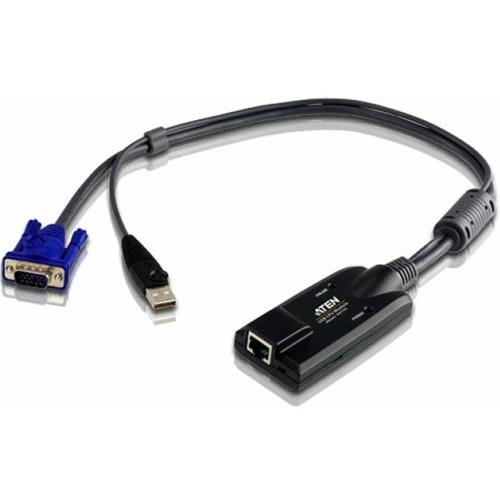 Aten KA7170 Cables Aten Kvm Adapter Cable - Rj-45 Female Network, Type A Male Usb, Hd-15 Male Vga (ka7170) 672792400612