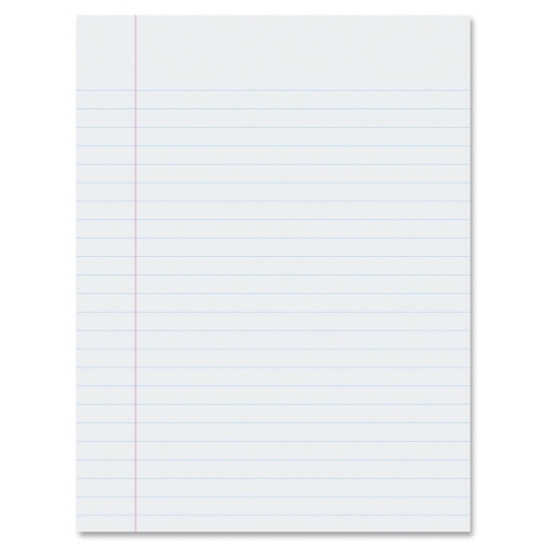 Government-letter 8" X 16 Lb Pacon 3/8" Ruled Writing Paper 500 Sheet 