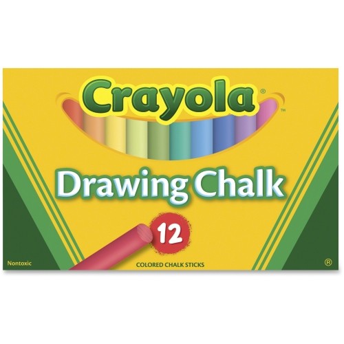 Crayola 510403 Chalks Colored Drawing Chalk CYO510403 012301489514