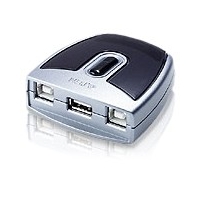 Aten US221A USB/Firewire Adapters Aten 2-port Usb 2.0 Peripheral Switch - Usb 2.0 - External - 3 Usb Port(s) - 3 Usb 2.0 Port(s) (us22 672792001871