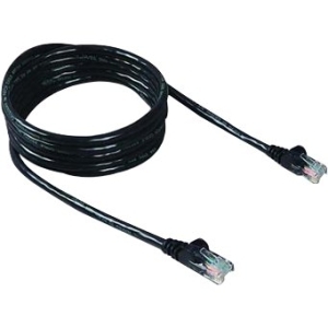 Belkin A3L980-10-BLK Cables Belkin Cat.6e Utp Patch Network Cable - 10 Ft Category 6 Network Cable For Network Device - First En A3l98010blk 722868778944