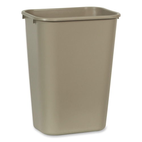 Rubbermaid FG295700BEIG Wastebaskets & Trash Cans Standard Series Wastebaskets RCP295700BG 086876019162