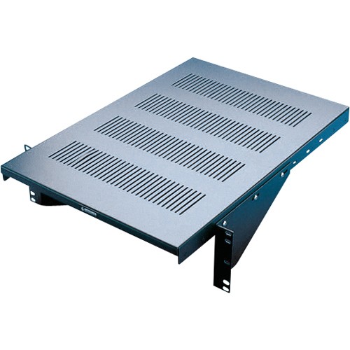 C2g 604045081 Rack Equipment Ortronics 604045081 Cantilevered Vented Equipment Rack Shelf - Black - Aluminum - 85 Lb Maximum Weig 662875267317