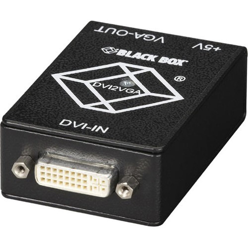 Black Box AC1038A Video Capturing Cards Black Box Dvi-d To Vga Converter - Functions: Signal Conversion - Vga - Dvi - 1 Pack - Taa Compliant 822088064589