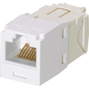 Panduit CJ688TGWH Cable Ends/Connectors Panduit Mini-com Tx6 Plus Modular Insert - Rj-45 (cj688tgwh) 074983395538