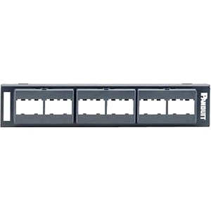 Panduit CPP12WBL Patch Panels Mini-com Cpp12wbl 12-port Modular Patch Panel 074983617029