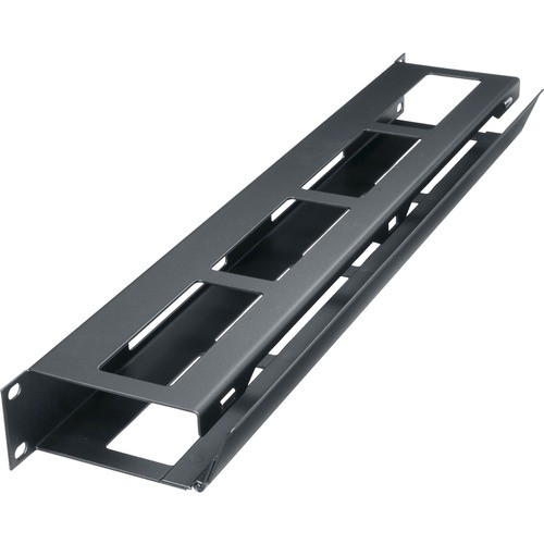 Middle Atlantic HHCM-1 Cable Management Middle Atlantic 1ru Hinged Horizontal Cable Manager - Cable Manager - Black - 1u Rack Height - 19" P Hhcm1 656747092947