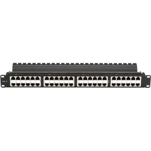Black Box JPM816A Patch Panels Black Box Cat6 Patch Panel - Feed-through, 2u, Shielded, 48-port - 48 X Rj-45 - 48 Port(s) - 48 X Rj 036258130527