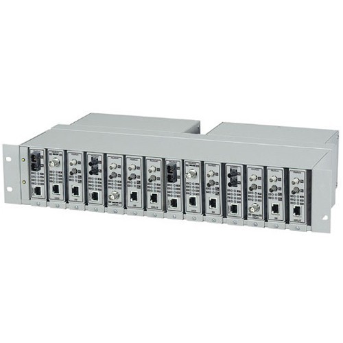 Black Box LMC200-2PS Modular Expansion Base Black Box Flexpoint 14-slot Media Converter Chassis - 2 X Number Of Power Supplies Supported - Rack- Lmc2002ps 822088074533