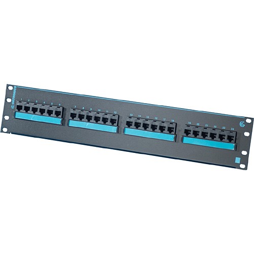 C2g PSD66U24 Patch Panels Ortronics Clarity 6 Or-psd66u24 Cat6 Standard Density 24-port Network Patch Panel - 24 X 110 - 24 Po 0662875441236