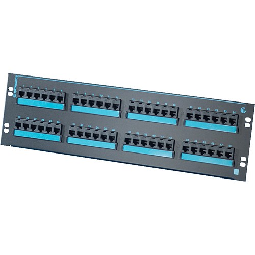 C2g PSD66U48 Patch Panels Ortronics Clarity 6 Or-psd66u48 Cat6 Standard Density 48-port Network Patch Panel - 48 X 110 - 48 Po 662875441243