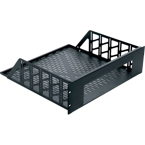 Middle Atlantic RSH4S2M Rack Equipment Middle Atlantic Rsh4s2m Rackmount Enclosure Rack Shelf - 2u Rack Height X 19" Rack Width - Black 656747035005