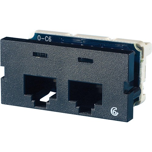 C2g S22600 Faceplates & Mounting Boxes Ortronics Clarity Series Ii Faceplate Module (s22600) 0662875438601