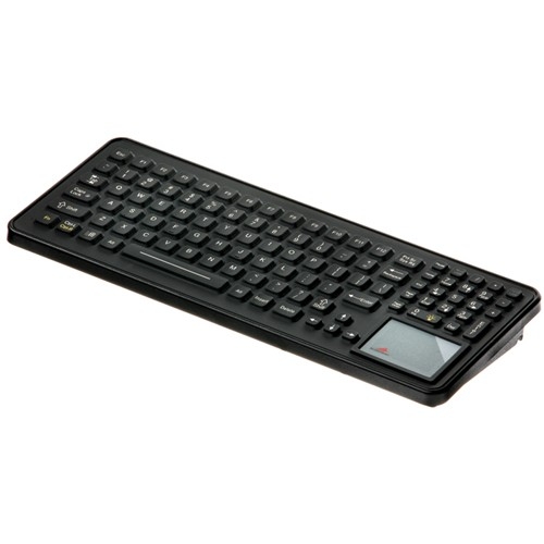 Ikey SLK-102-TP-M-USB Keyboards & Keypads Slk-102-tp-m-usb Rugged Keyboard With Touchpad, Led Backlight, Vesa Mounting Hol Slk102tpmusb 