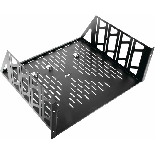 Middle Atlantic U2V Rack Equipment Middle Atlantic U2v Vented Universal Rack Shelf - 2u Rack Height - Rack-mountable - Black Powder Coa 656747110603