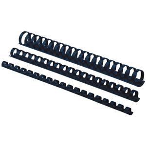 Fellowes 52502 Uncategorized Plastic Combs - Round Back, 1/4 20 Sheets Navy 100 Pk - Gives A Professional App (52502) 077511525025