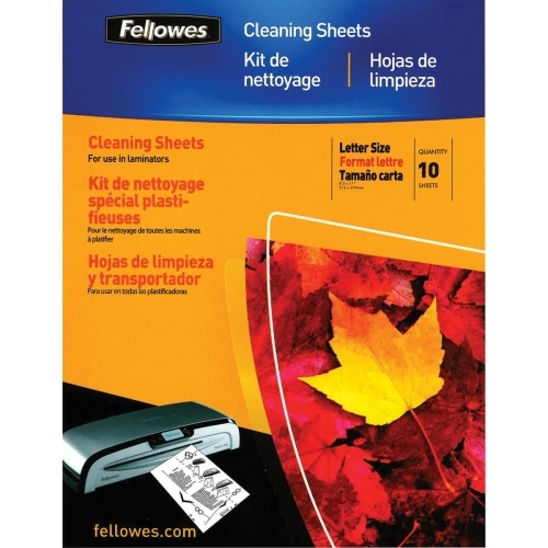 Fellowes 5320603 Cleaning Kits Laminator Cleaning Sheets 10pk FEL5320603 438595790448