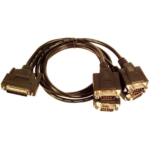 Siig AC-X00344 Cables Siig Serial Fan-out Cable Adapter - Serial Data Transfer Cable - First End: 1 X 36-pin Video - Male  Acx00344 662774003306