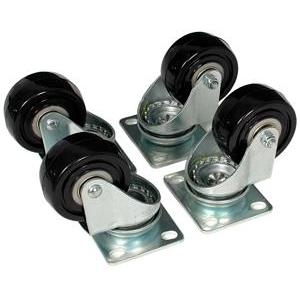 Startech 4POSTCASTER Wheels/Casters Caster Kit For Open Frame Rack - 4postrack 065030799607