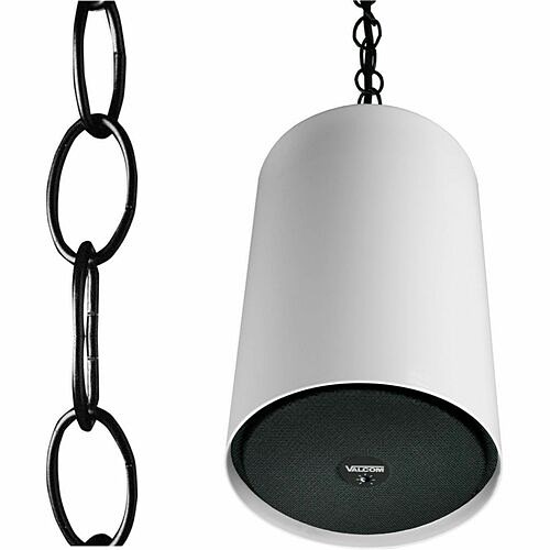 Valcom V-1093-BK Mounting Kits 6 Foot Addl Chain For Pendant Speakers (v-1093-bk) V1093bk 799111004860