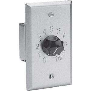 Valcom S-560 Dimmer Switches Controls 20 Watt Speaker Load With 10 Position Tap Switch And Operates On 25 /70 (s-560) S560 799111004433