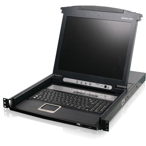 Iogear GCL1808 Rackmount LCDs 8-port 17" Lcd Combo Kvm Switch (taa Compliant) - 8 Computer(s) - 17" Lcd - Sxga - 1280 X 1024 - 1 X 881317505613