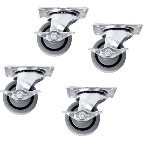 Middle Atlantic 5WLR Wheels/Casters Middle Atlantic Set Of 4 Locking Fine Floor Casters - 4 / Set (5wlr) 656747067099