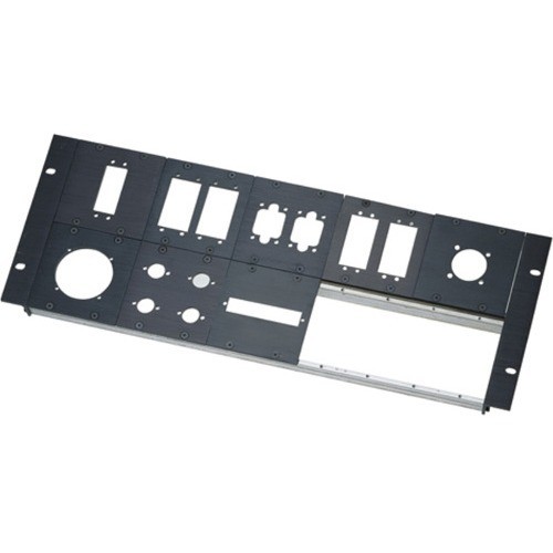 Middle Atlantic FK4 Mounting Kits Middle Atlantic Mounting Frame For Faceplate - Black Powder Coat - Aluminum (fk4) 656747007545