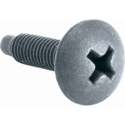 Middle Atlantic HM Fasteners Middle Atlantic Premium Rack Screws - Rack Screw - 10 - 0.75" - Truss - Philips - Steel - Black - 1  656747095191
