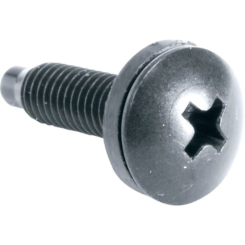 Middle Atlantic HW100 Fasteners Middle Atlantic 10-32 Rack Screws - Trim-head - 0.75in Length - 100 Count - Rack Screw - 10 - 0.75"  996590021481