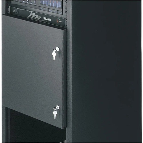 Middle Atlantic SSDR-21 Rack Equipment Middle Atlantic Rack Door - 21u Rack Height X 19" Rack Width - Black Powder Coat - Steel (ssdr-21) Ssdr21 656747021954