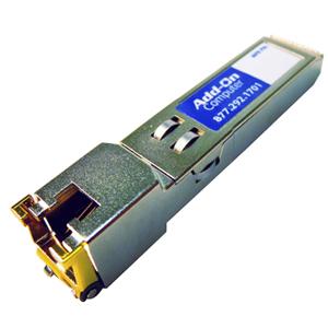 Addon J8177C-AOT Switch Modules Addon Hp J8177c Compatible Taa Compliant 10/100/1000base-tx Sfp Transceiver (copper, 100m, Rj-45) -  J8177caot 821455020517
