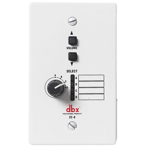 Dbx ZC-8 A/V Control Panels Dbx Zc Series Audio Control Device - Wired - 6 X Controllable Devices (zc-8) Zc8 