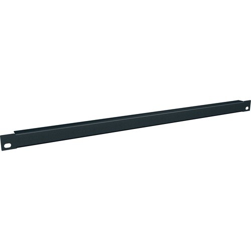 Middle Atlantic BL1 Panels Middle Atlantic 1ru Flanged Blank Aluminum Rack Panel - Black Brushed (bl1) 656747002564