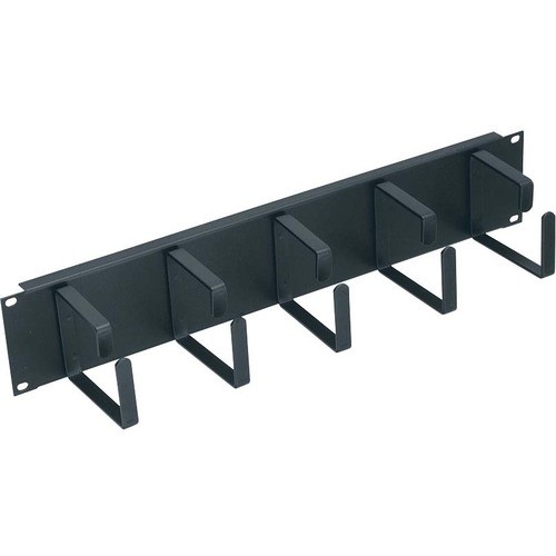 Middle Atlantic HCM-2D Cable Management Middle Atlantic 2ru D-ring Horizontal Rack Cable Manager - Cable Manager - Black Powder Coat - 19" P Hcm2d 656747008160