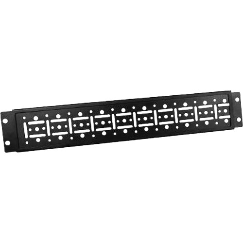 Middle Atlantic LBFR-2036-T Cable Management Middle Atlantic Lbfr-2036-t Cable Binder - Cable Strap - Black Powder Coat - 2 Pack Lbfr2036t 656747066306