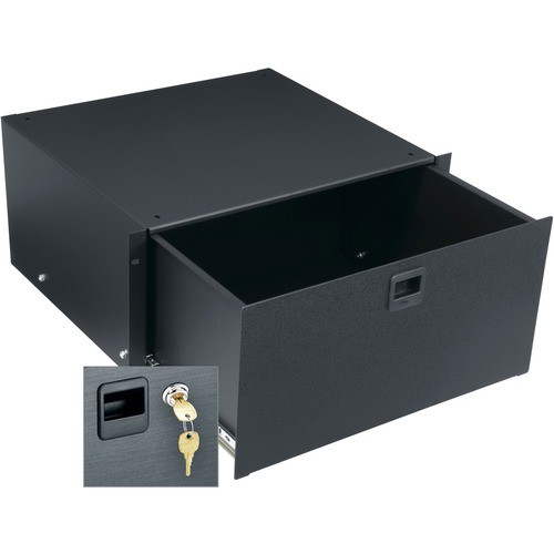 Middle Atlantic TD5LK Rack Equipment Middle Atlantic 5ru Heavy Duty Rack Mounted Drawer With Lock - 5u Rack Height - Rack-mountable - Bla 656747022258